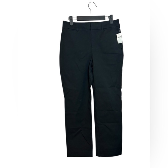 Nwt Old Navy High Rise Black Pixie Pants - Picture 1 of 5